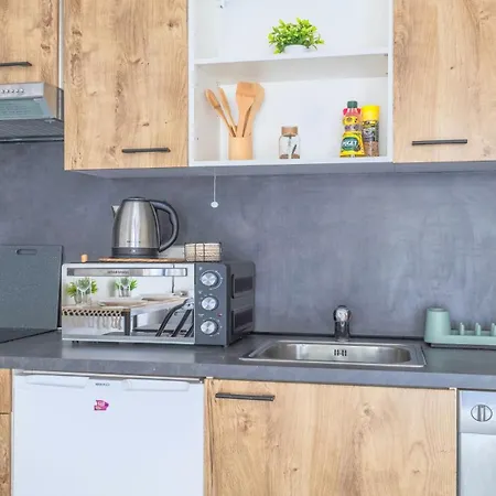 Cosy Studio Avec Terrasse Et Parking Prive Gratuit, Ideal Pour Explorer Lyon Villeurbanne Buitenkant foto